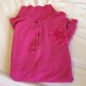 Pink polo